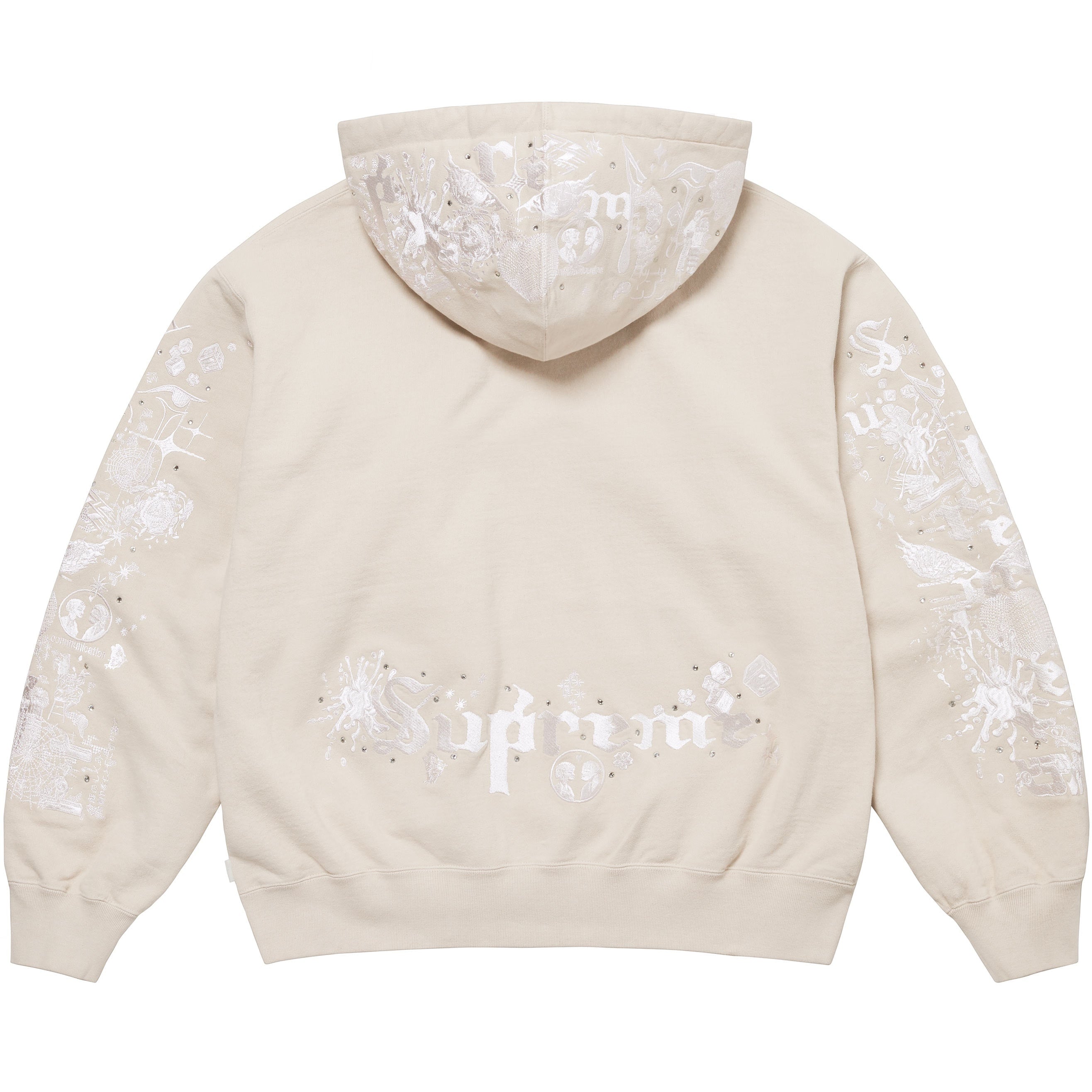 AOI Zip Up Hooded Sweatshirt view 2